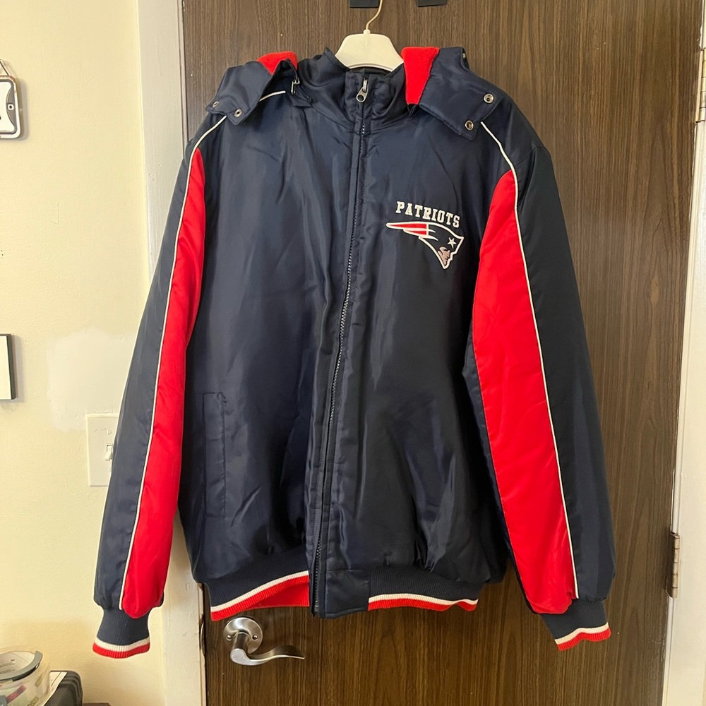 New England Patriots Winter Coat/Jacket XL Navy/Red
Vintage Y2K 90’s